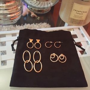 Lot of 4 vintage earrings